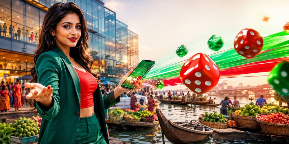 বগুড়ায় লাল-সবুজ ডাইস গেমে pin up পেমেন্ট অভিজ্ঞতা