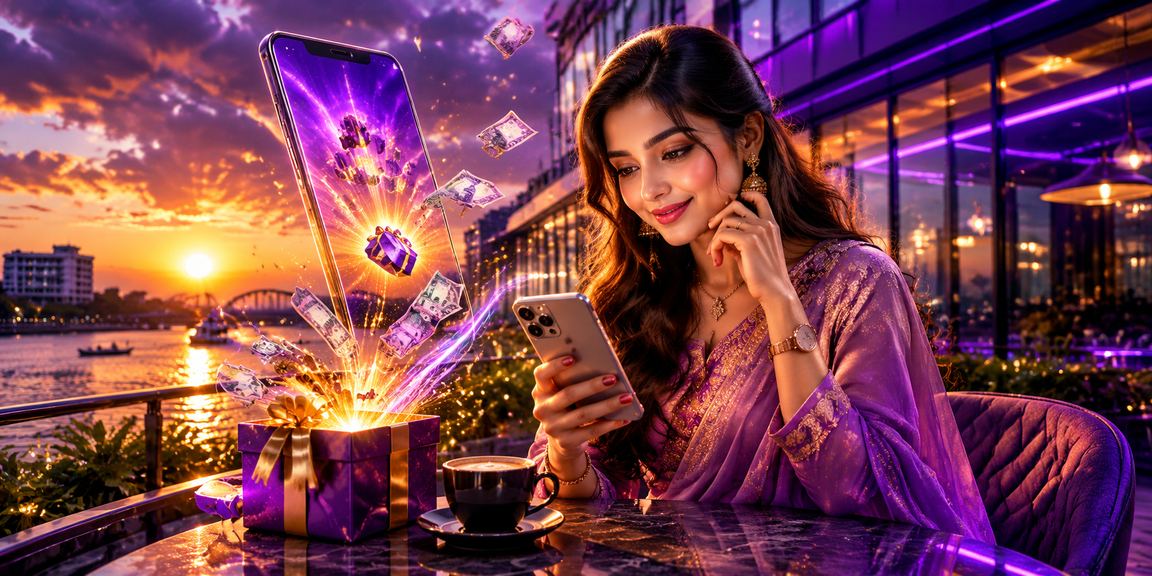 বগুড়ায় মোবাইলে pin up - এ আর্থিক লেনদেনের নিওন দৃশ্য
