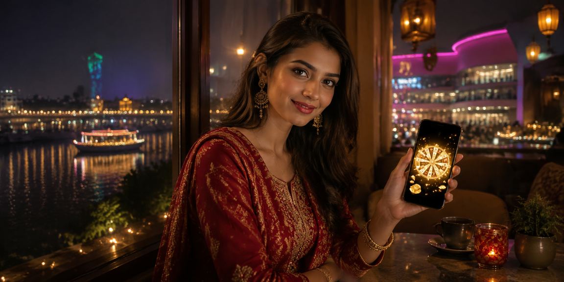 রাঙামাটির নিয়ন আলোয় লটারি ও গেমস পরিবেশ — pin up